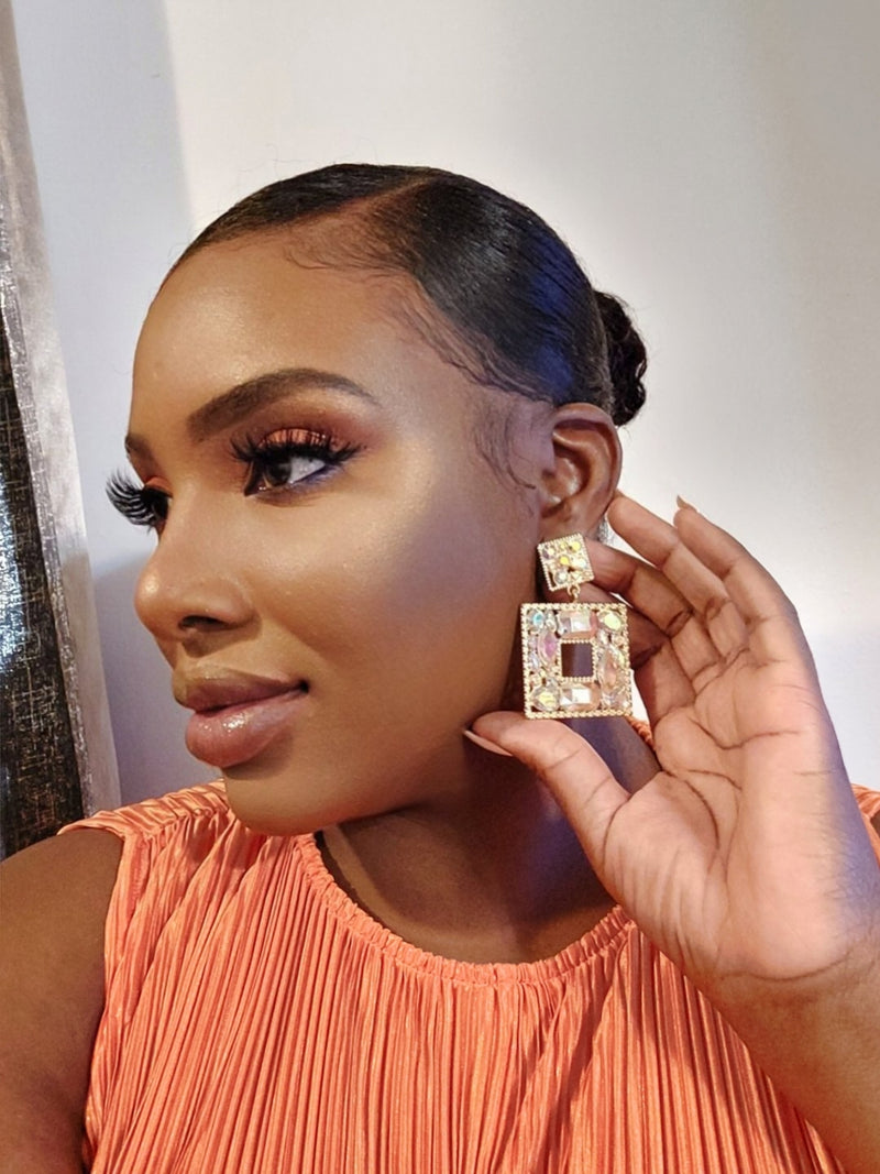 Box Me In Earring  (S )